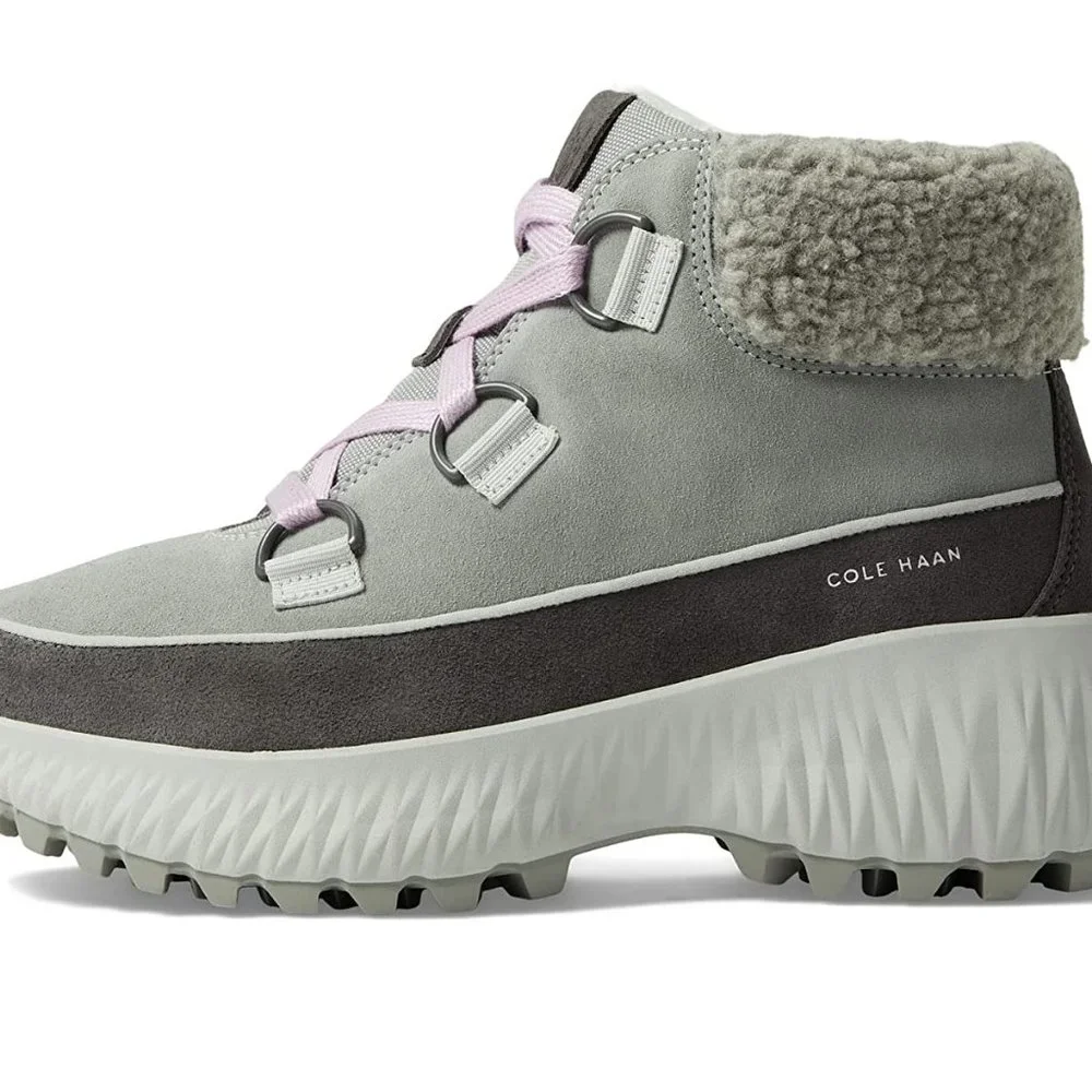 Cole Haan Woman's Size 7.5 Hiking WR Zerogrand Flurry Hiker Boots Water Resistan - Picture 5 of 7